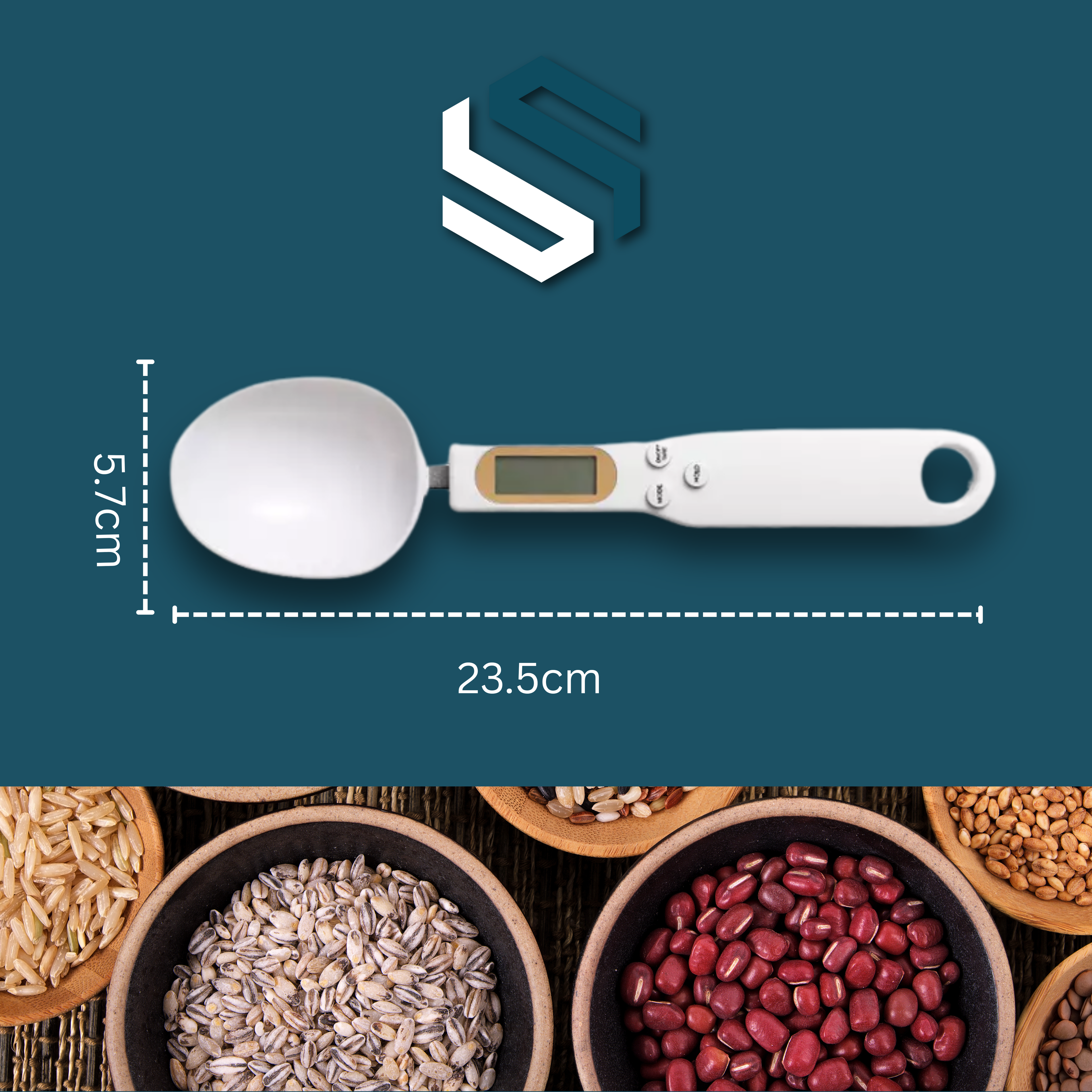 SIRISTORE™ DigiSpoon Electronic Measuring Spoon 0.1gm/500gms
