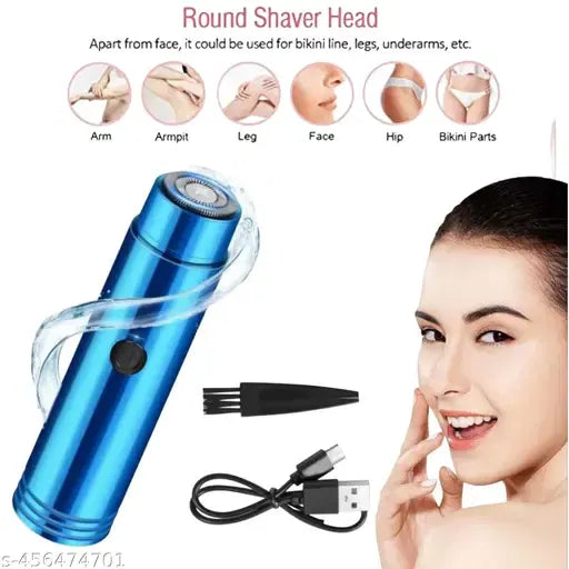 SIRISTORE™ Mini Electric Shaver Pocket Size Waterproof Men and Women Shaver